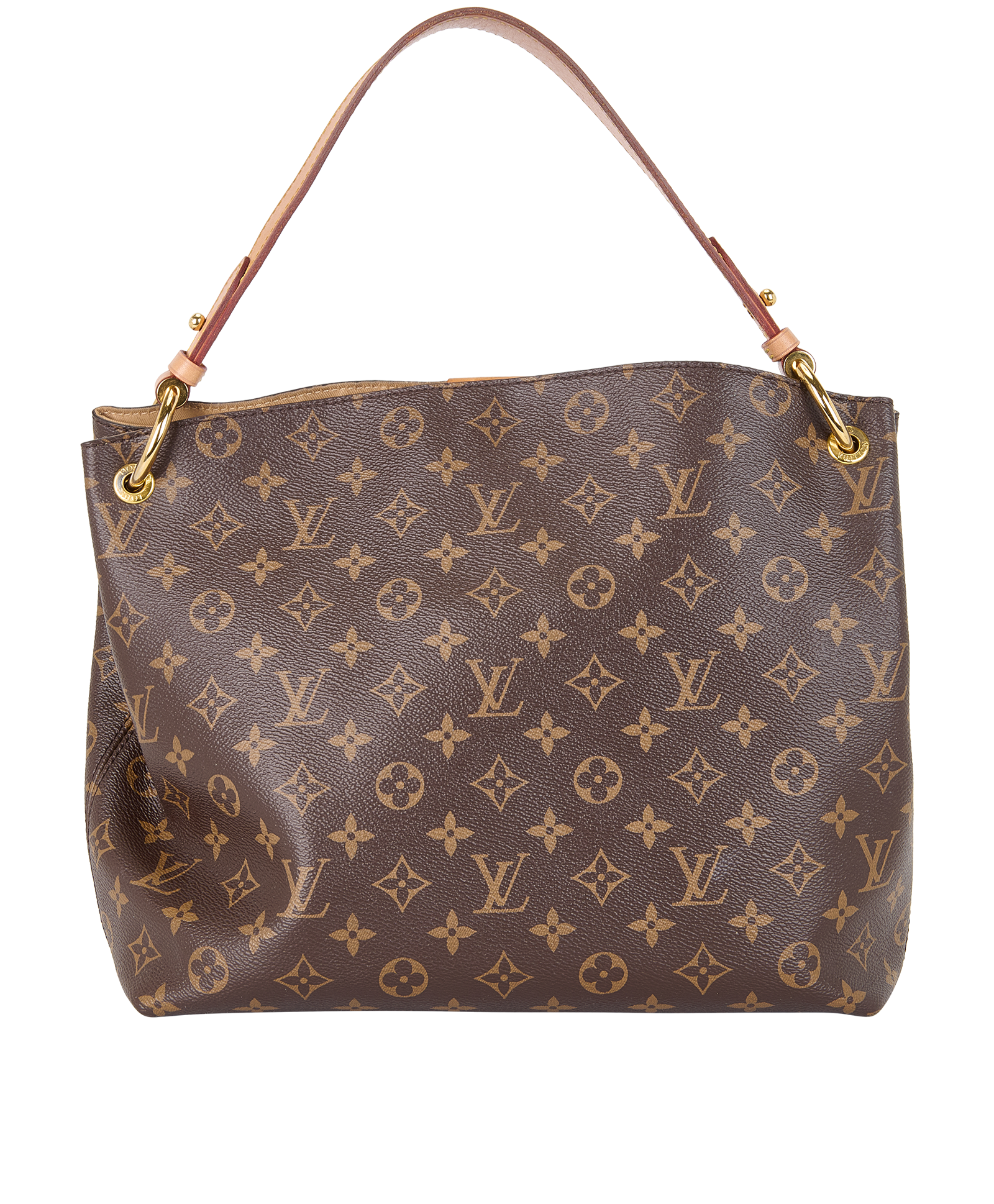 Graceful PM, &pound;895, Handbags, Brown, Canvas, Back view